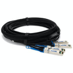 AddOn Networks ADD-QMXSIN-PDAC1M InfiniBand/fibre optic cable 39.4" (1 m) QSFP+ 4x SFP+ Black