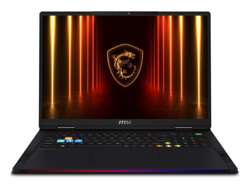 MSI Raider A18 HX A9WJG-052US AMD Ryzen™ 9 9955HX3D Laptop 18" UHD+ 64 GB DDR5-SDRAM 2 TB SSD NVIDIA GeForce RTX 5090 Wi-Fi 7 (802.11be) Windows 11 Pro Black