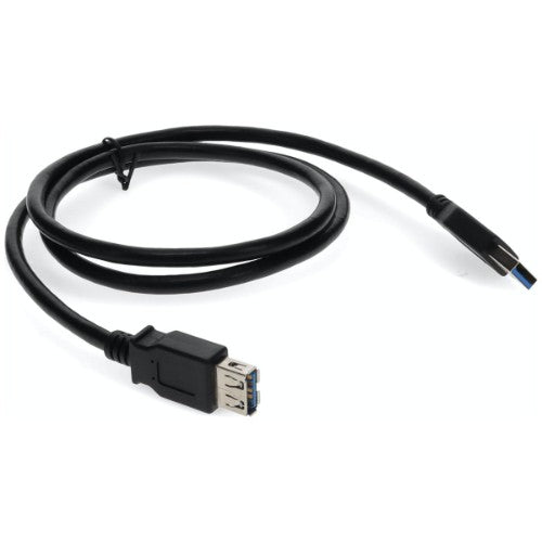 AddOn Networks USB3EXTAA6-AO USB cable USB 3.2 Gen 1 (3.1 Gen 1) 72" (1.83 m) USB A Black