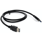 AddOn Networks USB3EXTAA6-AO USB cable USB 3.2 Gen 1 (3.1 Gen 1) 72" (1.83 m) USB A Black