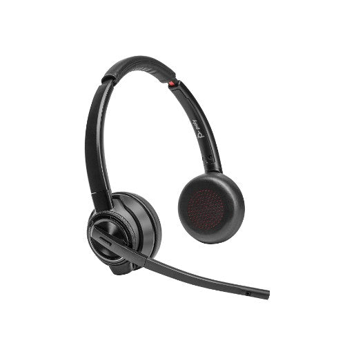 HP Poly Savi 8420 Office Stereo Microsoft Teams Certified DECT 1920-1930 MHz Headset TAA