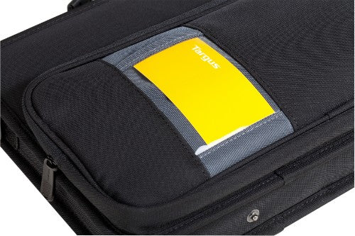 Targus TKC001 laptop case 11.6" Briefcase Black, Yellow