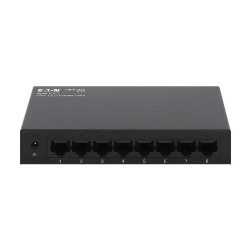 Eaton NG8-1 network switch Unmanaged Gigabit Ethernet (10/100/1000) Desktop/Wall-Mounting Black
