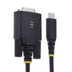 StarTech.com 1P6FFCN-USB-C-SERIAL serial cable Black 78.7" (2 m) USB Type-C RS-232