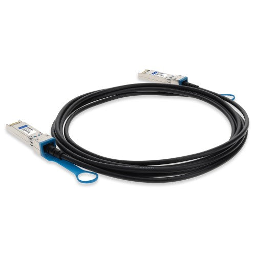 AddOn Networks ADD-SARSMX-PDAC3M InfiniBand/fibre optic cable 118.1" (3 m) SFP+ DAC Black