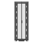 Vertiv VR3357 rack cabinet 48U Freestanding rack Black, Transparent