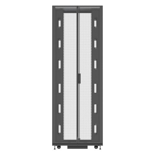 Vertiv VR3357 rack cabinet 48U Freestanding rack Black, Transparent