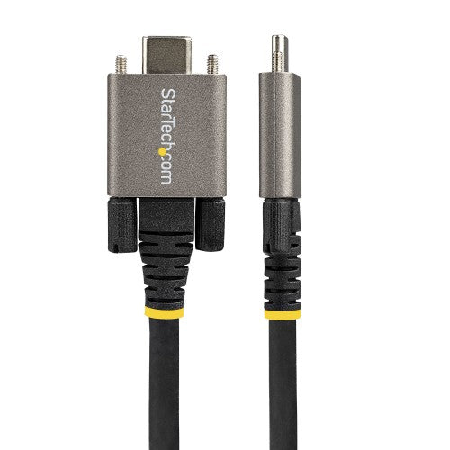 StarTech.com USB31CCSLKV50CM USB cable USB 3.2 Gen 2 (3.1 Gen 2) 19.7" (0.5 m) USB C Gray, Black