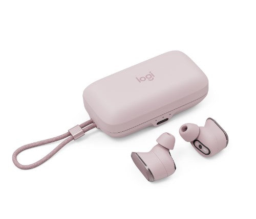Logitech 985-001089 headphones/headset True Wireless Stereo (TWS) In-ear Calls/Music Bluetooth Rose