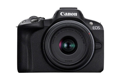 Canon EOS R50 + RF-S 18-45mm F4.5-6.3 IS STM MILC 24.2 MP CMOS 6000 x 4000 pixels Black