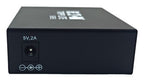 Eaton N784-MDC-4SCSC network media converter 100 Mbit/s 1310 nm Black