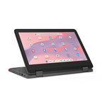 Lenovo 300e Yoga Chromebook Gen 4 MediaTek Kompanio 520 11.6" Touchscreen HD 4 GB LPDDR4x-SDRAM 32 GB eMMC Wi-Fi 6 (802.11ax) ChromeOS English Gray