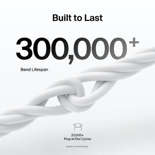 Belkin CAB023FQ1MWH2PK USB cable 39.4" (1 m) USB C White