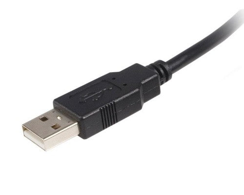 StarTech.com 0.5m, USB 2.0 A/USB 2.0 B, M/M USB cable 19.7" (0.5 m) USB A USB B Black