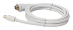 AddOn Networks MDP2DVIDMM6W video cable adapter 72" (1.83 m) Mini DisplayPort DVI-D White