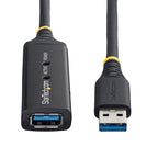 StarTech.com USB3AAEXT3M USB cable USB 3.2 Gen 1 (3.1 Gen 1) 118.1" (3 m) USB A Black
