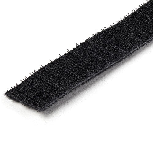 StarTech.com HKLP25 cable tie Hook & loop cable tie Nylon Black 1 pc(s)