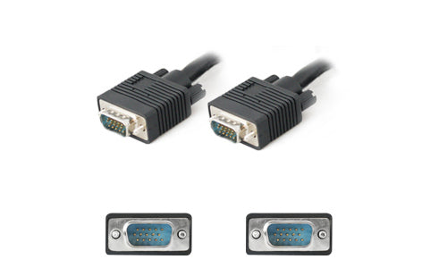 AddOn Networks 50ft VGA VGA cable 590.6" (15 m) VGA (D-Sub) Black