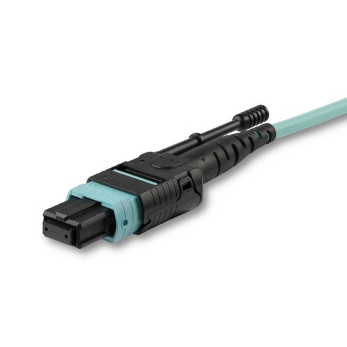 StarTech.com MPO12PL10M InfiniBand/fibre optic cable 393.7" (10 m) MPO/MTP Aqua color