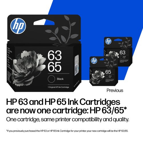 HP 63XL/65XL Black Original Ink Cartridge