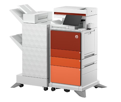 HP Color LaserJet Enterprise Flow LaserJet Enterprise Flow 6800zfw+ Multifunction Color Printer, Ethernet Only; Copier, Scanner