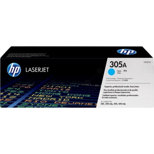 CE411A (305A) Toner cyan, 2.6K pages