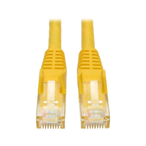 Tripp Lite N201-002-YW networking cable Yellow 24" (0.61 m) Cat6 U/UTP (UTP)