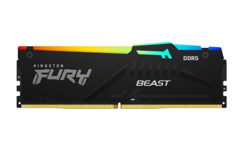 Kingston Technology FURY Beast RGB memory module 32 GB 2 x 16 GB DDR5 6000 MT/s 288-pin DIMM ECC