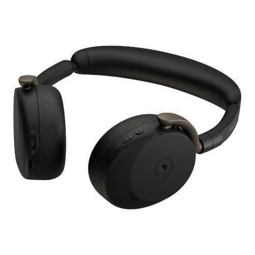 Jabra Evolve3 65 Flex Headset Wireless Head-band Office/Call center USB Type-C Bluetooth Black