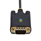 StarTech.com 1P10FFC-USB-SERIAL serial cable Black 118.1" (3 m) USB Type-A DB-9