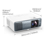 BenQ TK710STi Short throw projector 3200 ANSI lumens DLP UHD 4K (3840x2160) 3D Black, White