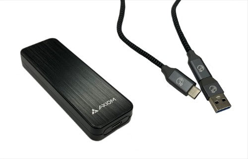 Axiom AXG103121 external solid state drive 500 GB USB Type-C 3.2 Gen 2 (3.1 Gen 2) Black