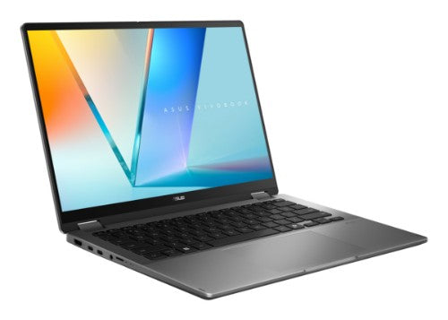 ASUS Vivobook 14 Flip TP3407AA-DS96T Copilot+ PC Intel Core Ultra 9 386H Hybrid (2-in-1) 14" Touchscreen WUXGA 32 GB LPDDR5x-SDRAM 1 TB SSD Wi-Fi 7 (802.11be) Windows 11 Home Gray