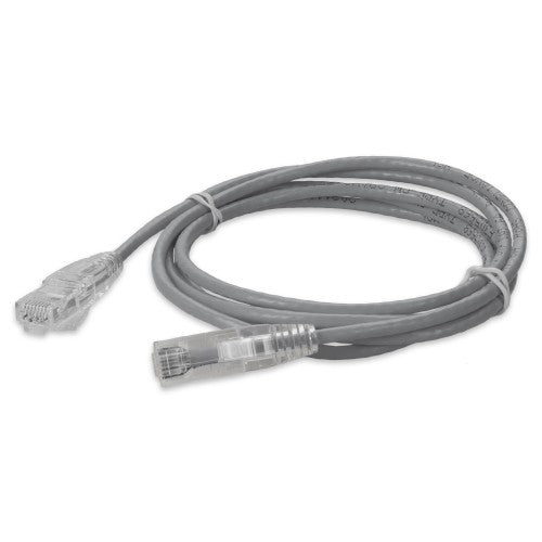 AddOn Networks ADD-15FSLCAT6A-GY networking cable Gray 179.9" (4.57 m) Cat6 S/UTP (STP) Round
