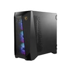 MSI Infinite ZS 9NVZ-2261US AMD Ryzen™ 9 9950X3D 32 GB LPDDR5-SDRAM 2 TB SSD NVIDIA GeForce RTX 5090 Windows 11 Home Desktop PC Black