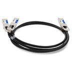 AddOn Networks DAC-Q56DD-2Q28-2M-AO InfiniBand/fibre optic cable 78.7" (2 m) 2xQSFP28 QSFP-DD Black, Silver