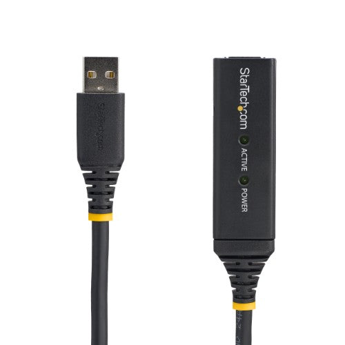 StarTech.com USB2AAEXT15M USB cable USB 2.0 590.6" (15 m) USB A Black