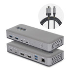 StarTech.com 201N-USBC-DOCK laptop dock/port replicator Wired USB 3.2 Gen 2 (3.1 Gen 2) Type-C Gray