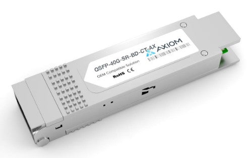 Axiom QSFP-40G-SR-BD-CT-AX network transceiver module Fiber optic 40000 Mbit/s QSFP+ 918 nm