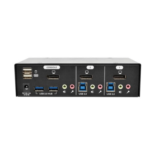 Tripp Lite B004-DPUA2-K KVM switch Black