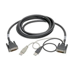 Tripp Lite P760-010-DVI KVM cable Black 120.1" (3.05 m)