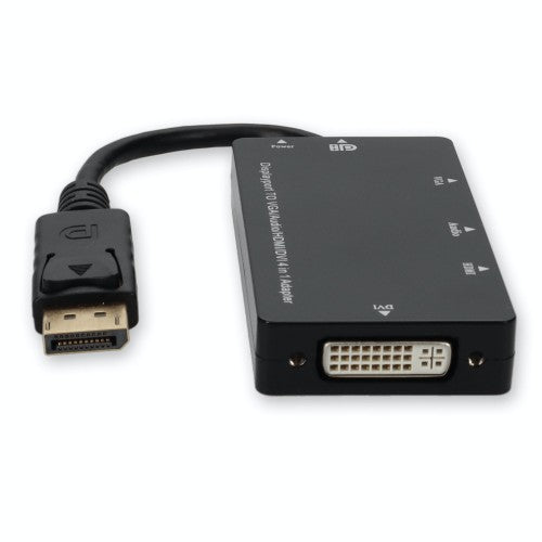 AddOn Networks DP2VGAA-AA video cable adapter 7.87" (0.2 m) DisplayPort VGA + HDMI + DVI Black