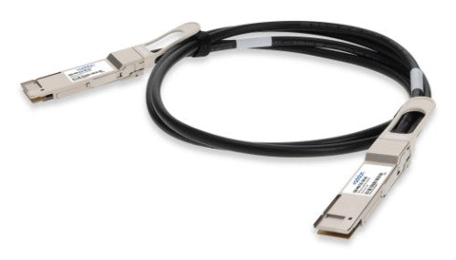 AddOn Networks QDD-400-CU1-5M-AO InfiniBand/fibre optic cable 59.1" (1.5 m) QSFP-DD DAC Black