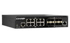 QNAP QSW-M3216R-8S8T-US network switch Managed L2/L3 10G Ethernet (100/1000/10000) 1U Black