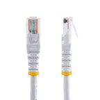 StarTech.com M45PATCH25WH networking cable White 299.2" (7.6 m) Cat5e U/UTP (UTP)