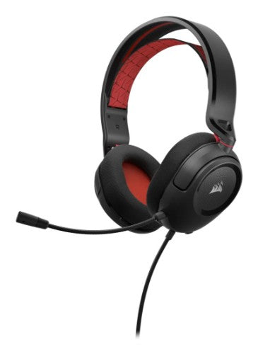 Corsair HS35 v2 Headset Wired Head-band Gaming Black, Red