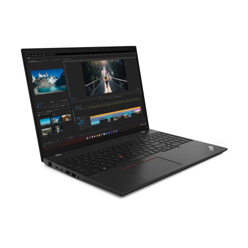 Lenovo ThinkPad T16 Gen 2 (AMD) AMD Ryzen™ 5 PRO 7540U Laptop 16" Touchscreen WUXGA 16 GB LPDDR5x-SDRAM 512 GB SSD Wi-Fi 6E (802.11ax) Windows 11 Pro Black