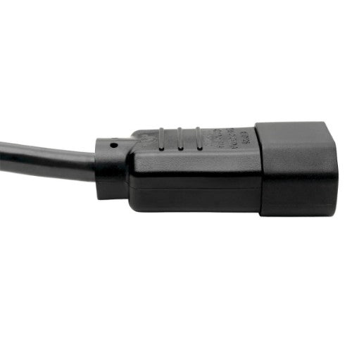 Tripp Lite P004-002 power cable Black 24" (0.61 m) C14 coupler C13 coupler