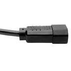 Tripp Lite P004-002 power cable Black 24" (0.61 m) C14 coupler C13 coupler