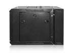 iStarUSA WMZ655-P1U rack cabinet 6U Wall mounted rack Black